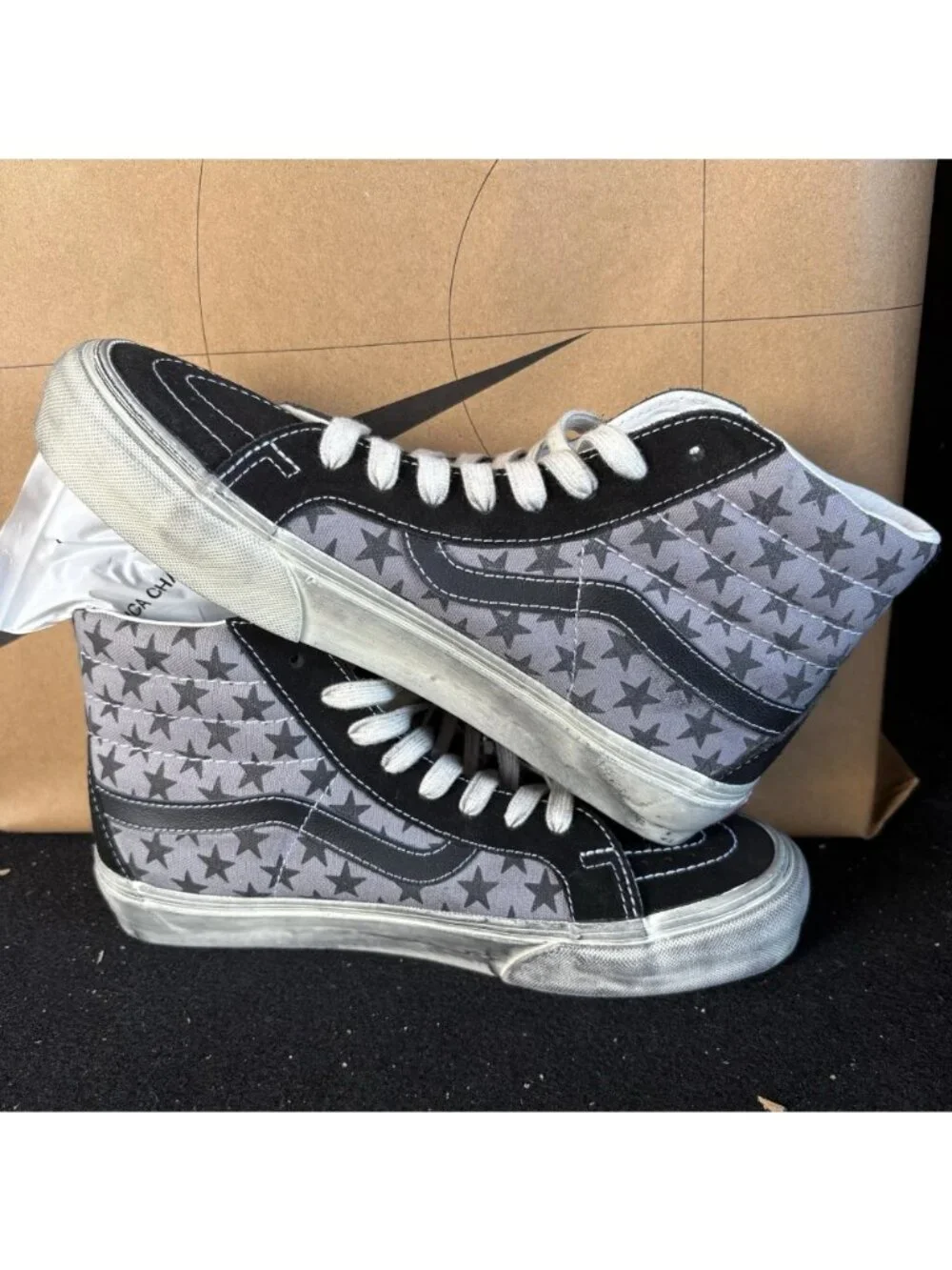 NEW Vans Vault x Bianca Chandon Blue/White LX Men’s Size 7 ,Womens Size 8.5